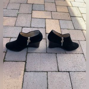 Michael Kors Suede Leather Ankle Boots